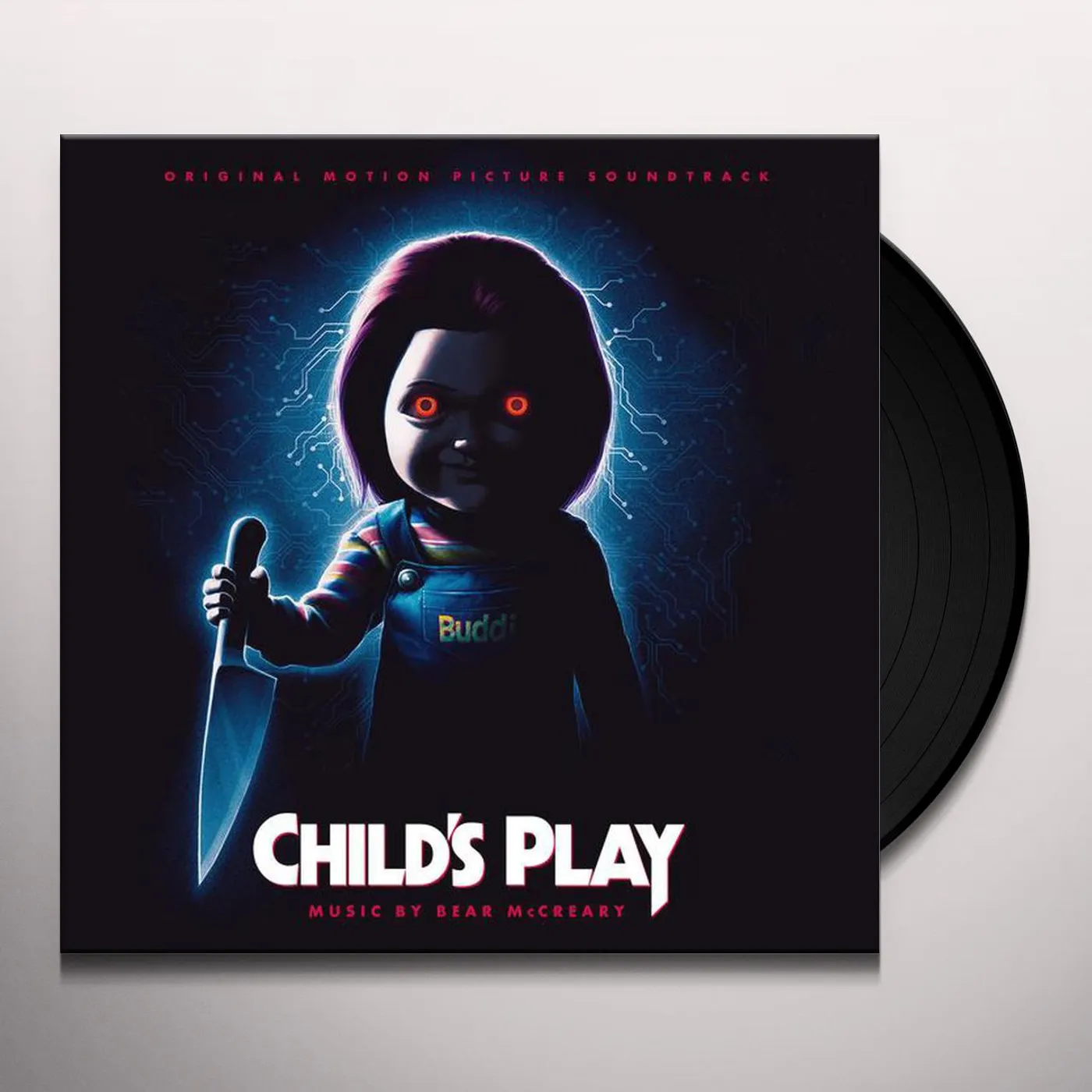 Bear McCreary CHILD'S PLAY Original Soundtrack (2019) (2LP/180G/CHUCKYS EYE COLORED VINYL-1LP BLUE IRIS/1LP RED IRIS) Vinyl Record