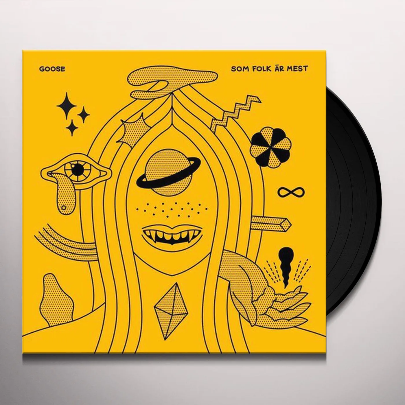 Goose SOM FOLK ÄR MEST Vinyl Record