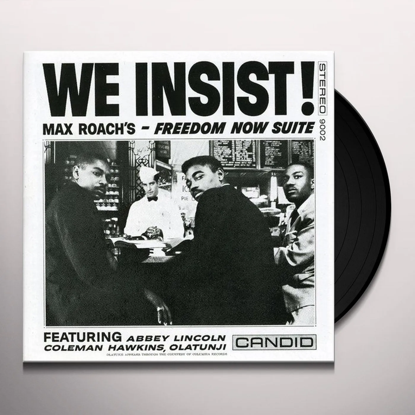 WE INSIST MAX ROACH'S FREEDOM NOW SUITE Vinyl Record