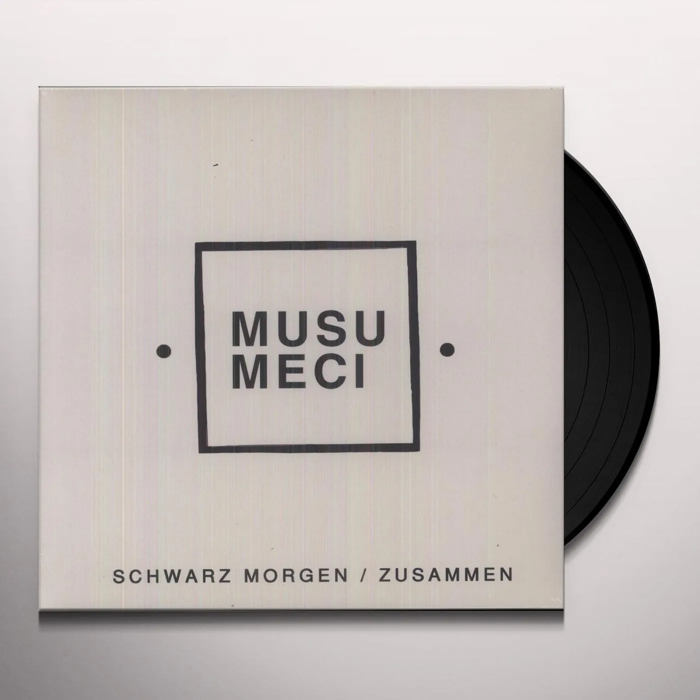 Musumeci Schwarz Morgen / Zusammen Vinyl Record
