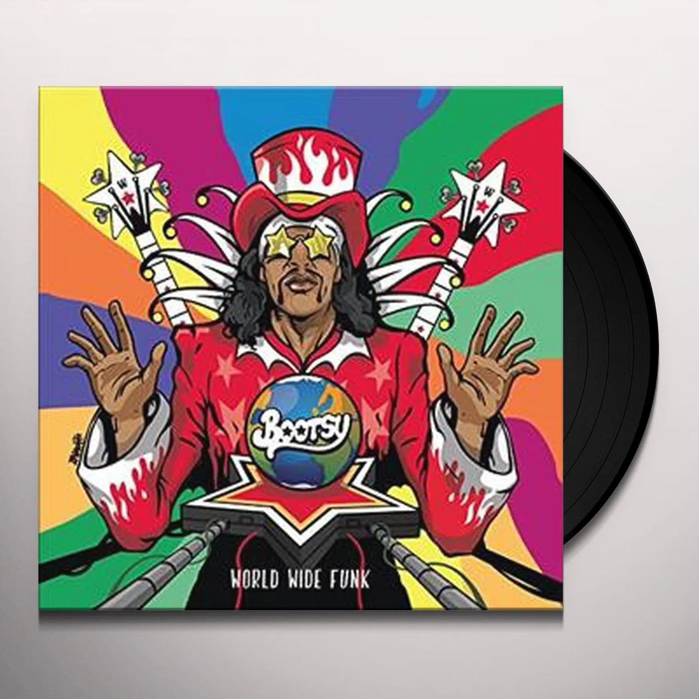 Bootsy Collins World Wide Funk Vinyl Record