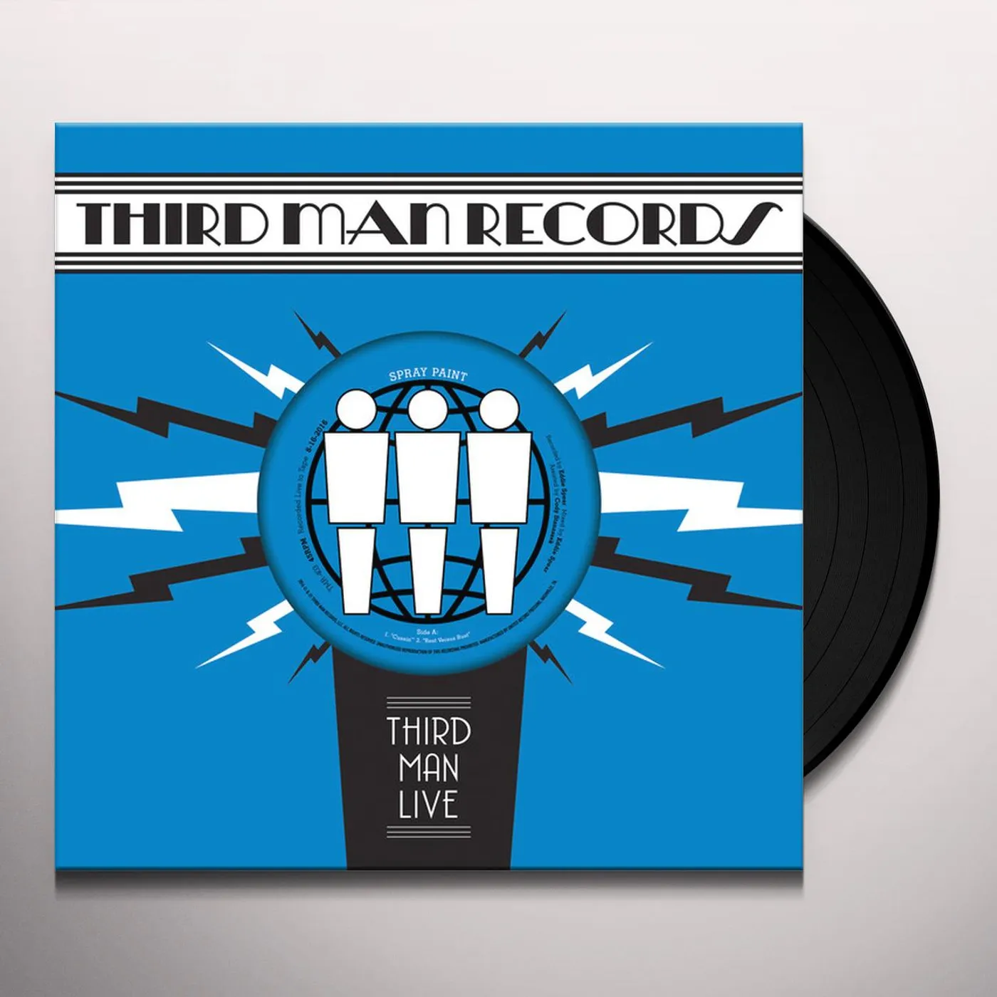 Spray Paint Live at Third Man Records Vinyl Record