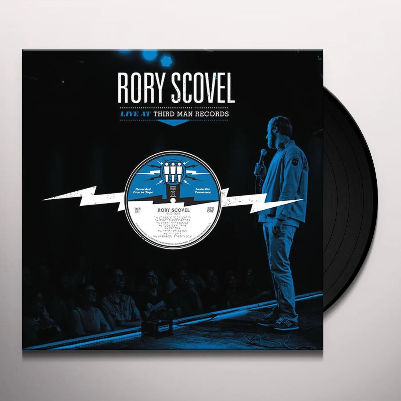 Rory Scovel LIVE AT THIRD MAN RECORDS (SLEEVE & LABELS ARE IN BRAILLE) Vinyl Record