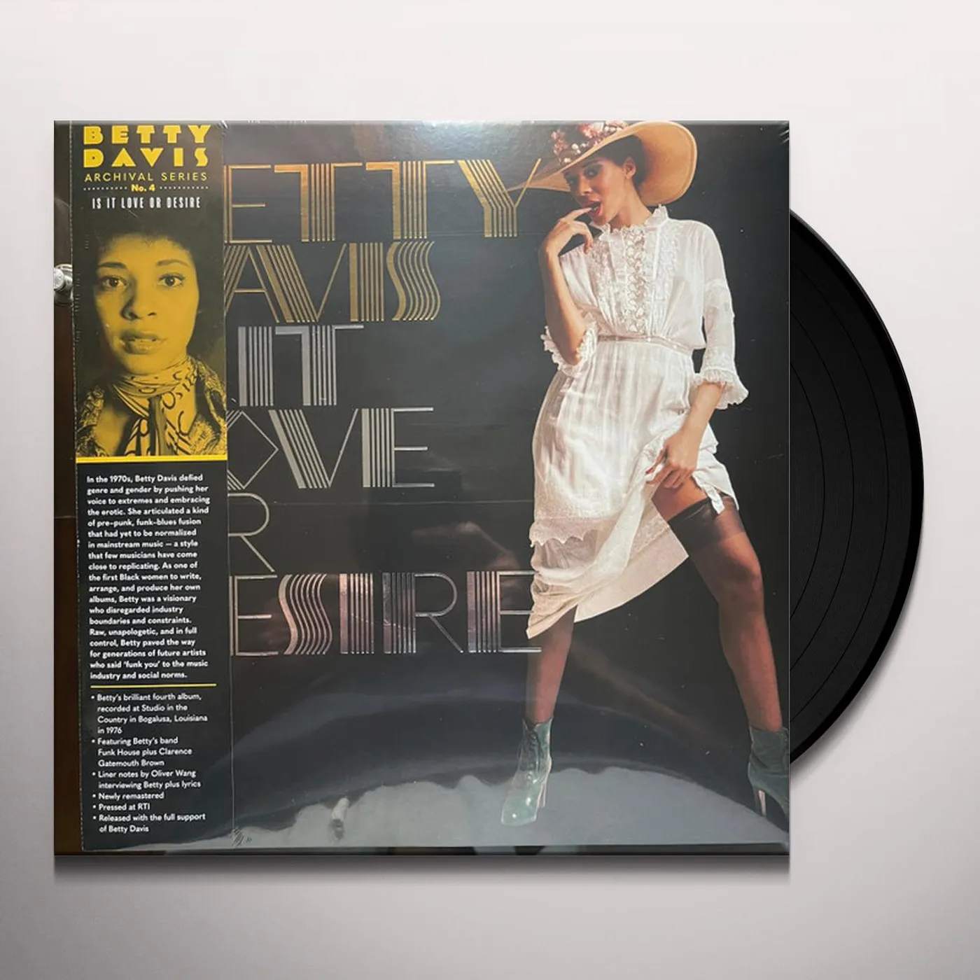 Betty Davis IS IT LOVE OR DESIRE Vinyl Record