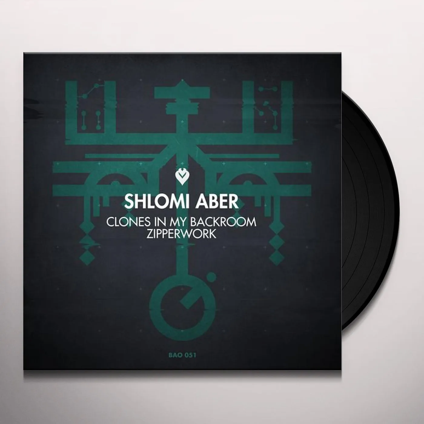 Shlomi Aber ZIPPERWORK / CLONES IN MY BACKROOM Vinyl Record