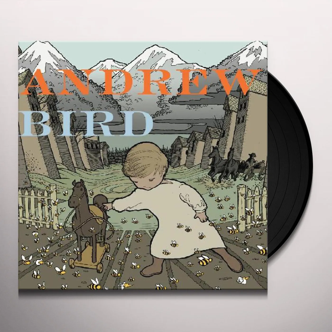 Andrew Bird CROWN SALESMAN / SO MUCH WINE Vinyl Record
