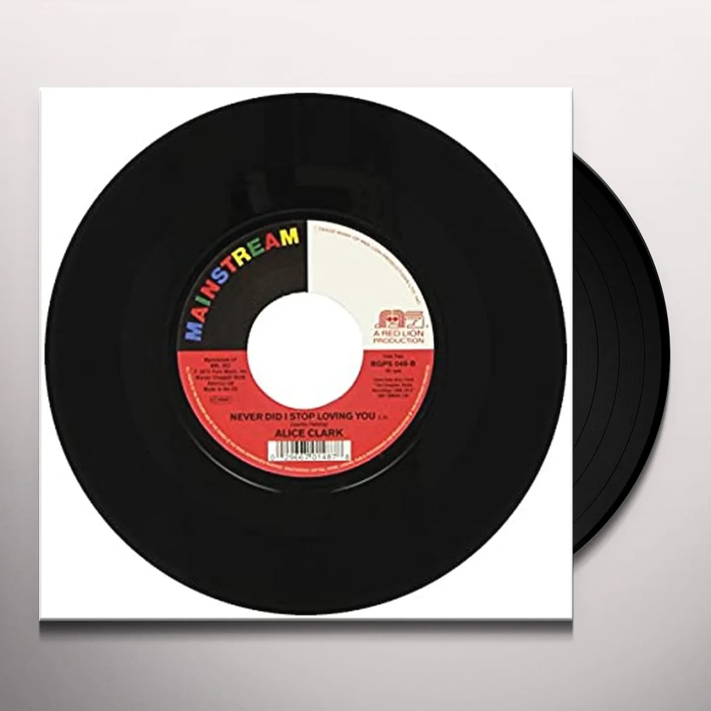 Alice Clark Don't You Care / Never Did I Stop Loving You Vinyl Record