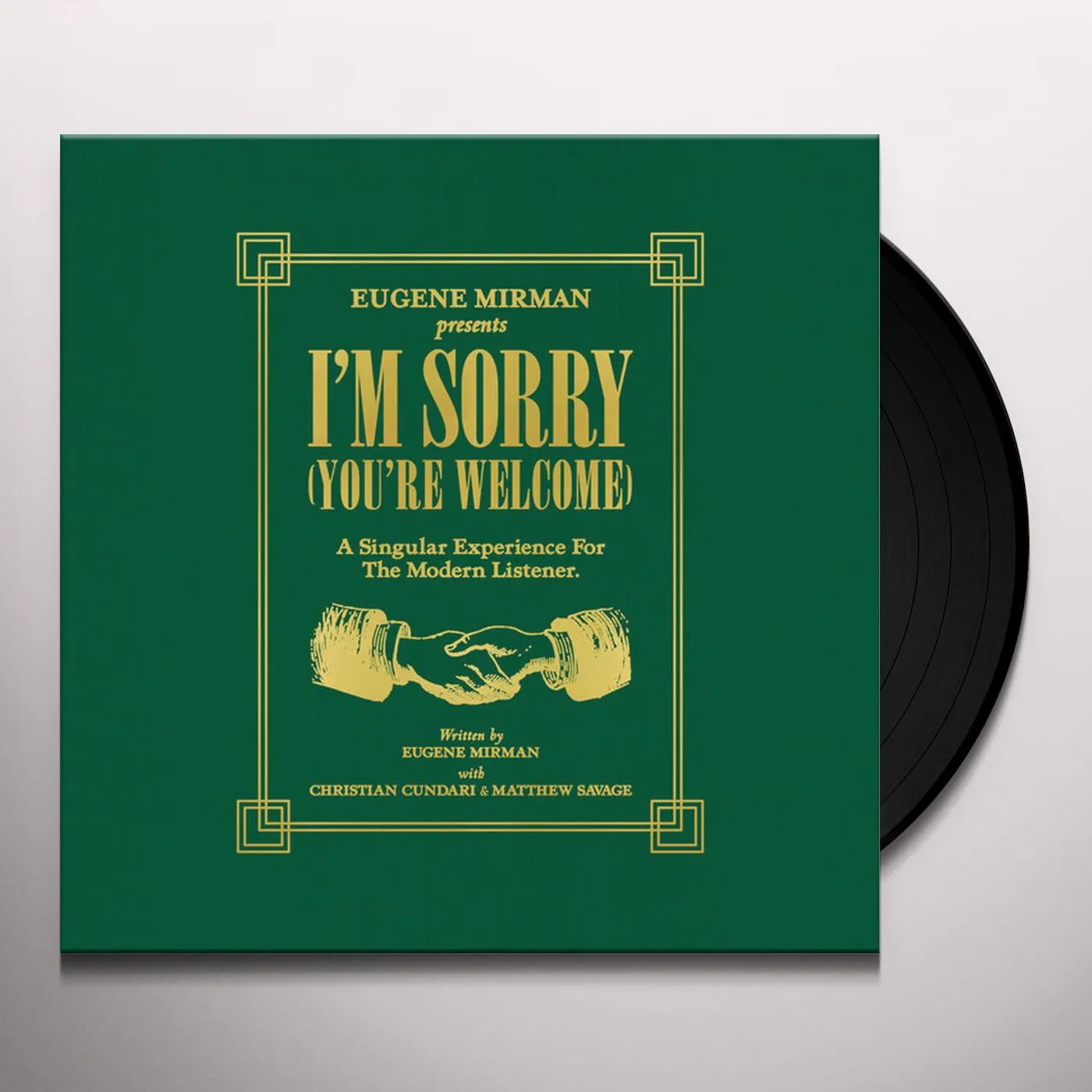 Eugene Mirman I'm Sorry (You're Welcome) Vinyl Record