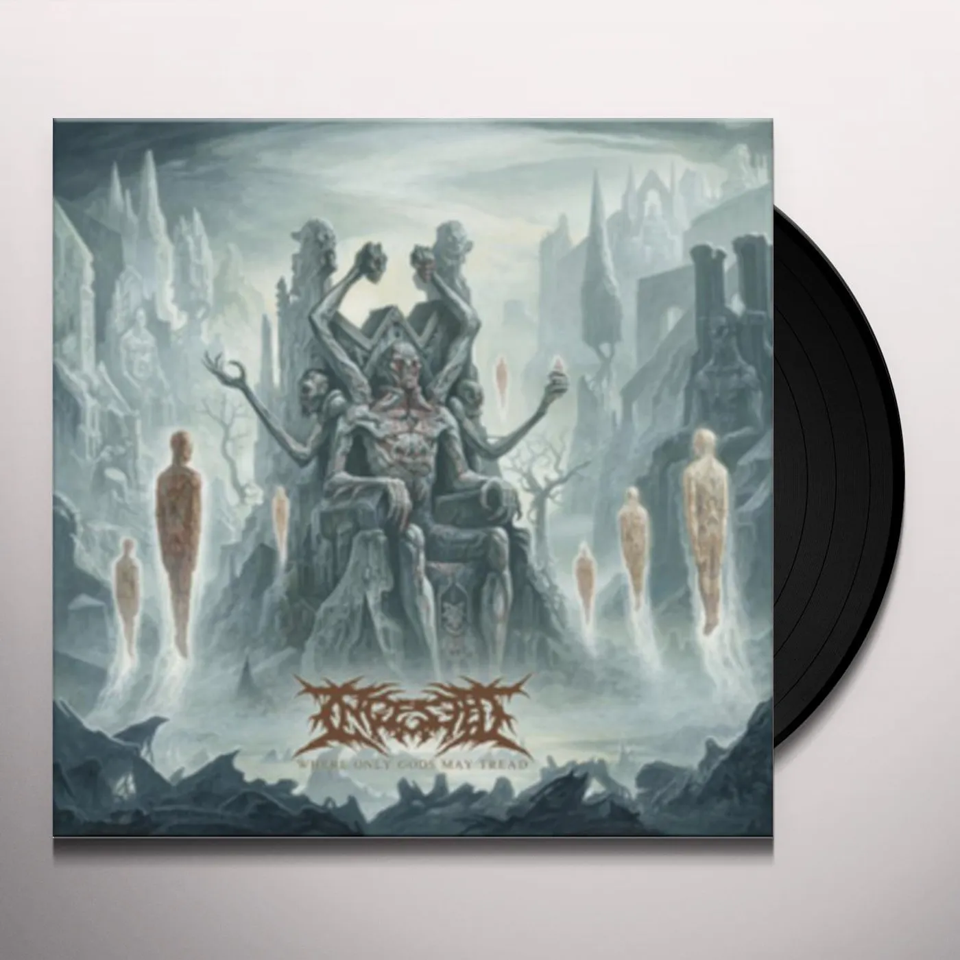 Ingested Where Only Gods May Tread Vinyl Record