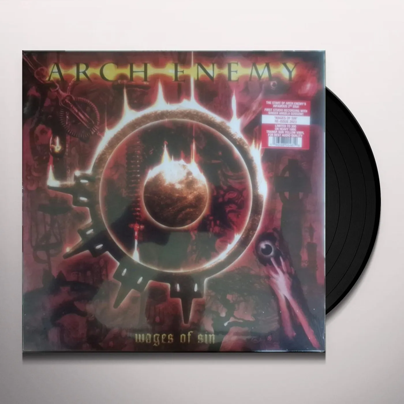 Arch Enemy WAGES OF SIN Vinyl Record
