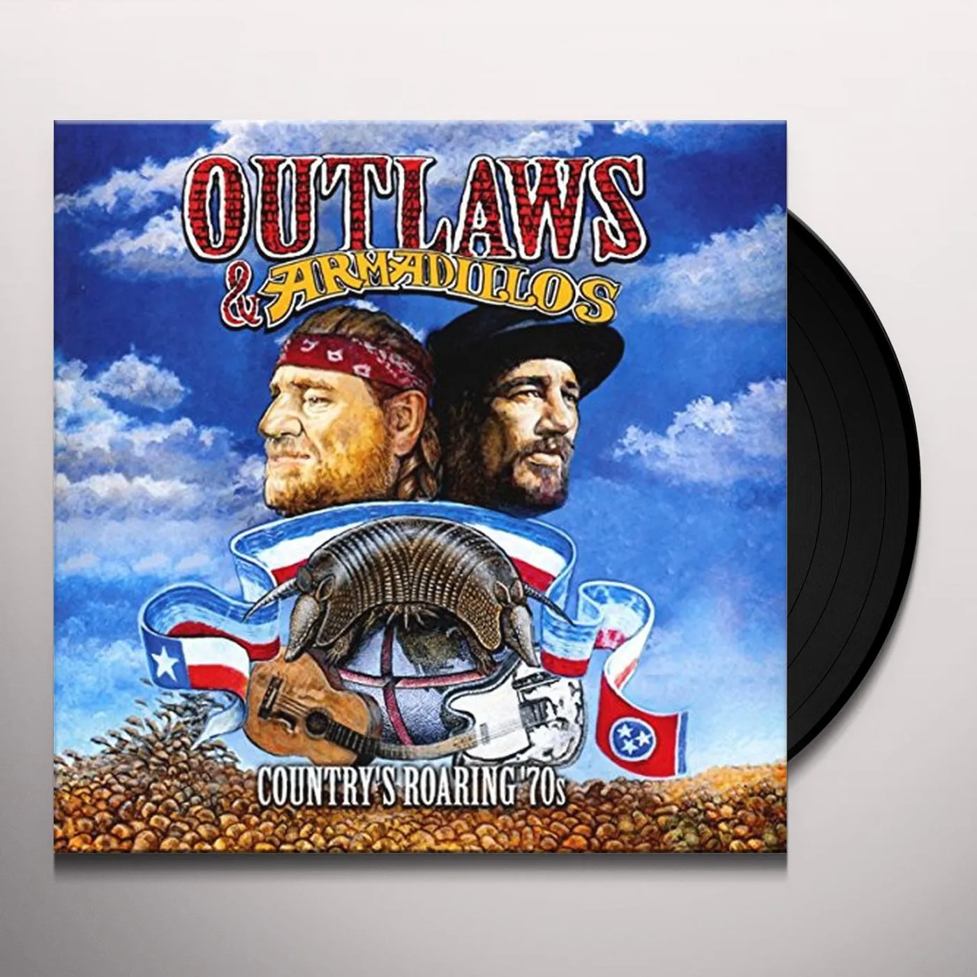 Various Artists  OUTLAWS & ARMADILLOS: COUNTRY'S ROARING 70S (140G VINYL) Vinyl Record
