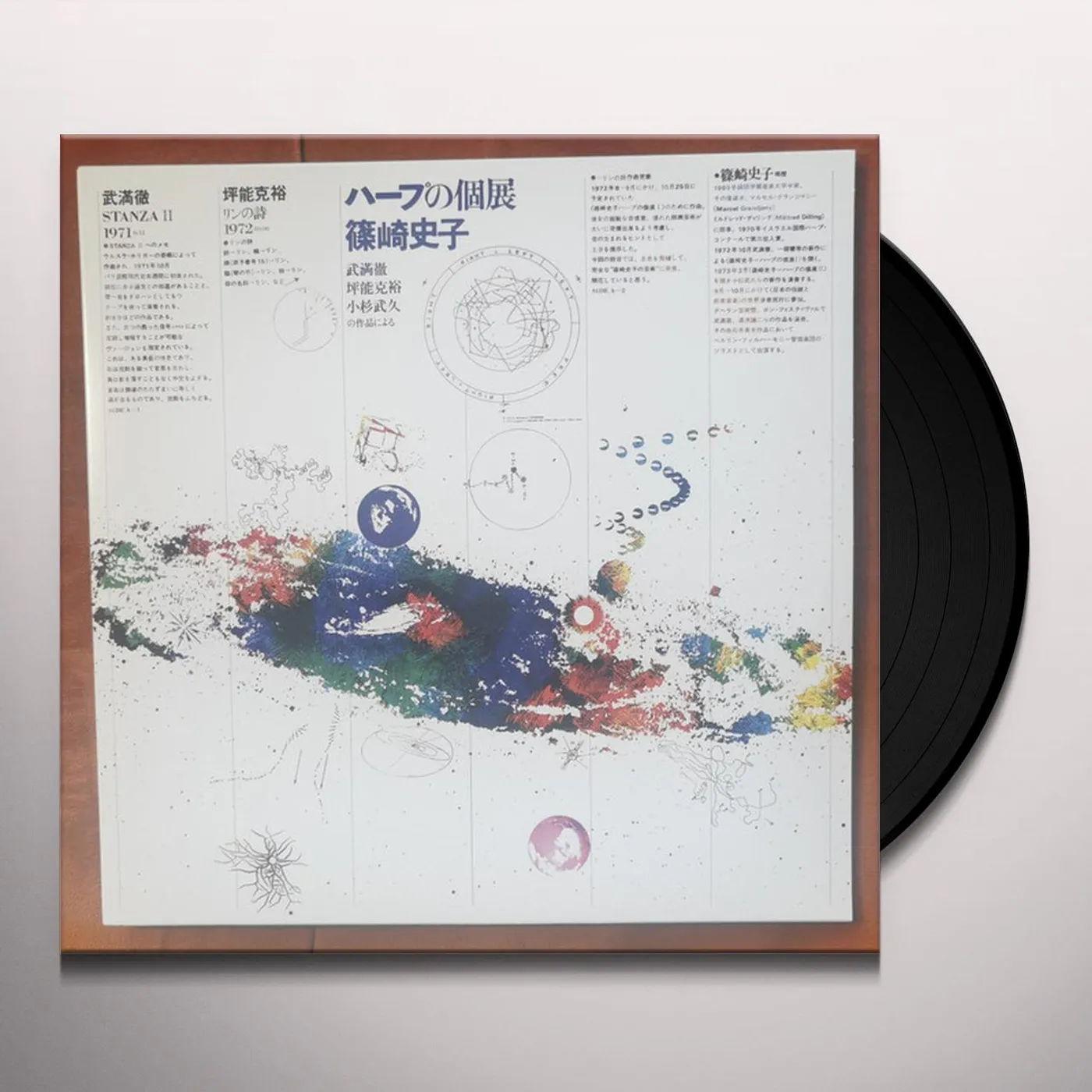 Ayako Shinozaki MUSIC NOW FOR HARP Vinyl Record