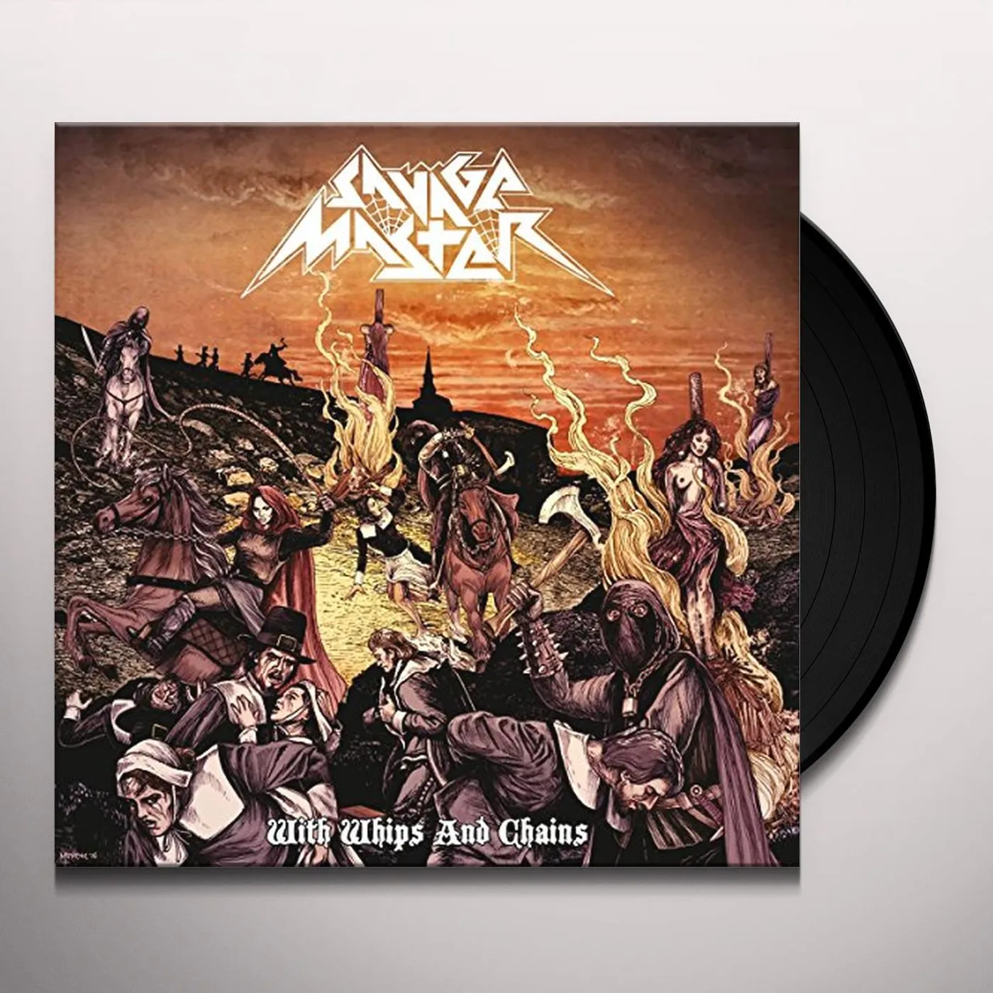 Savage Master With Whips And Chains Vinyl Record