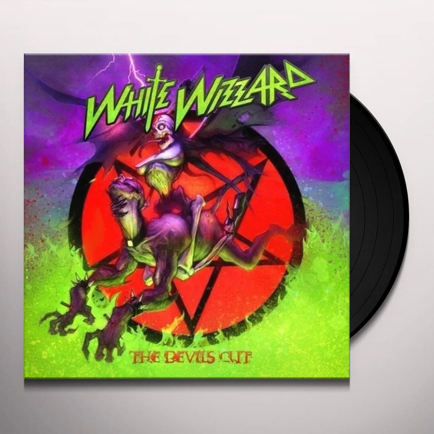 White Wizzard DEVILS CUT Vinyl Record