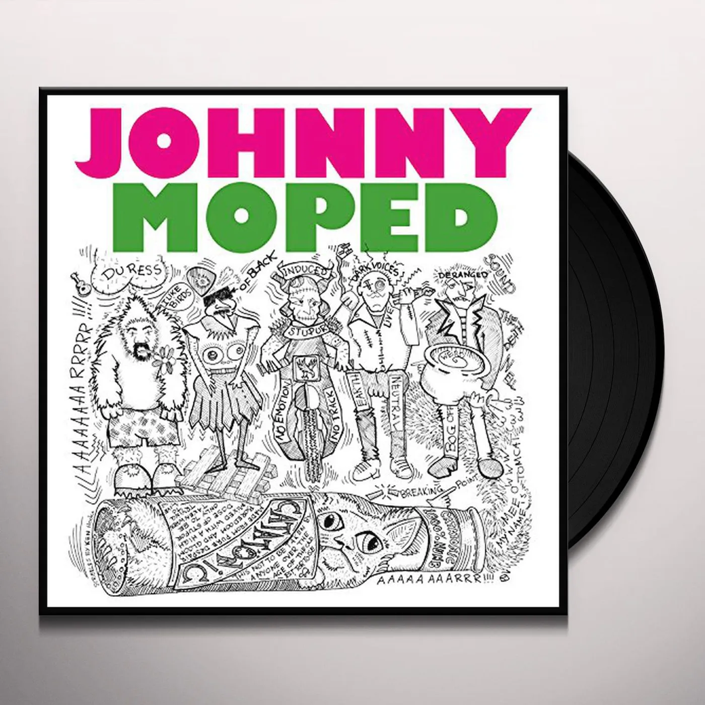 Johnny Moped Catatonic Vinyl Record