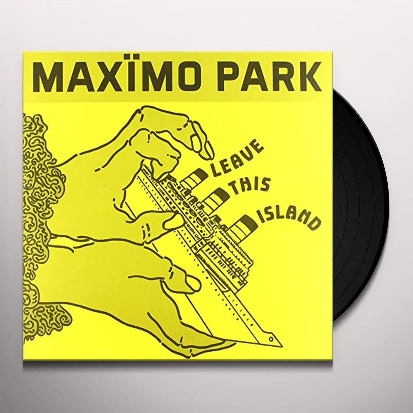 Maximo Park LEAVE THIS ISLAND Vinyl Record - UK Release
