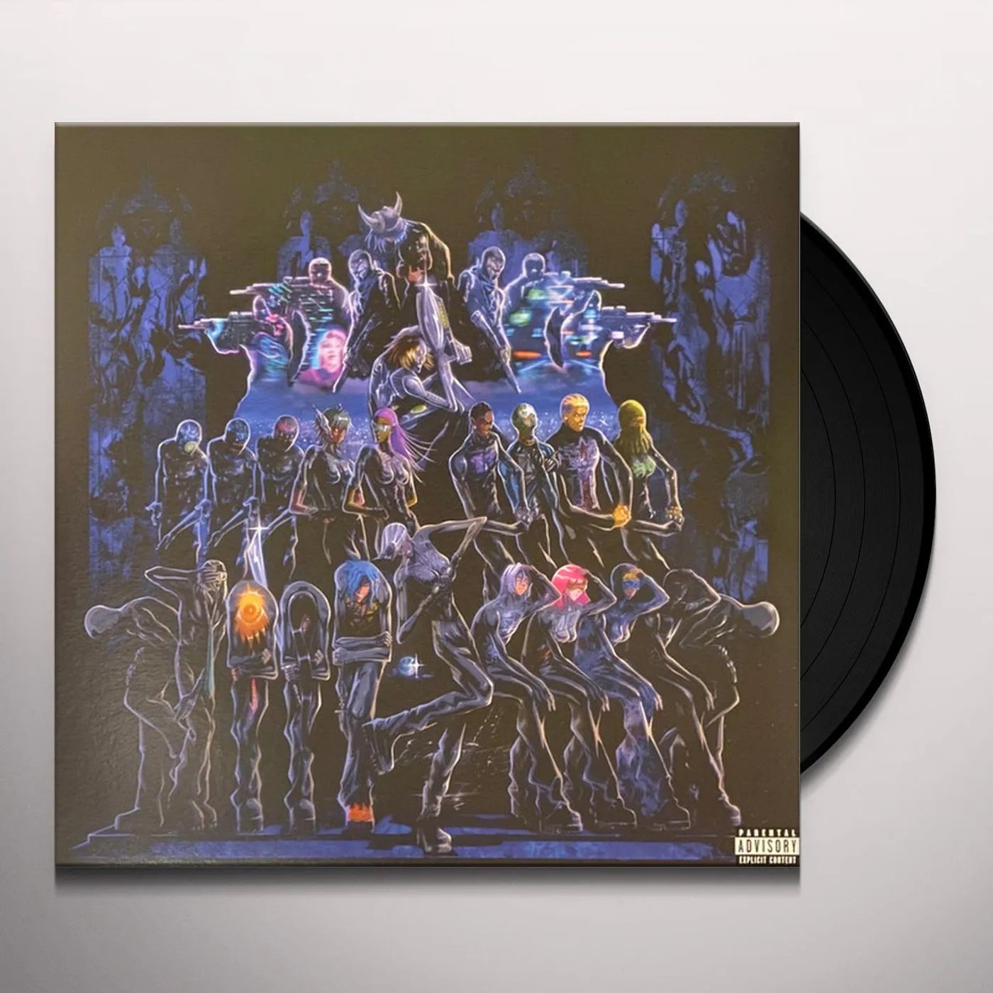 Cruel Santino SUBARU BOYS: FINAL HEAVEN (TRANSPARENT BLUE VINYL) Vinyl Record