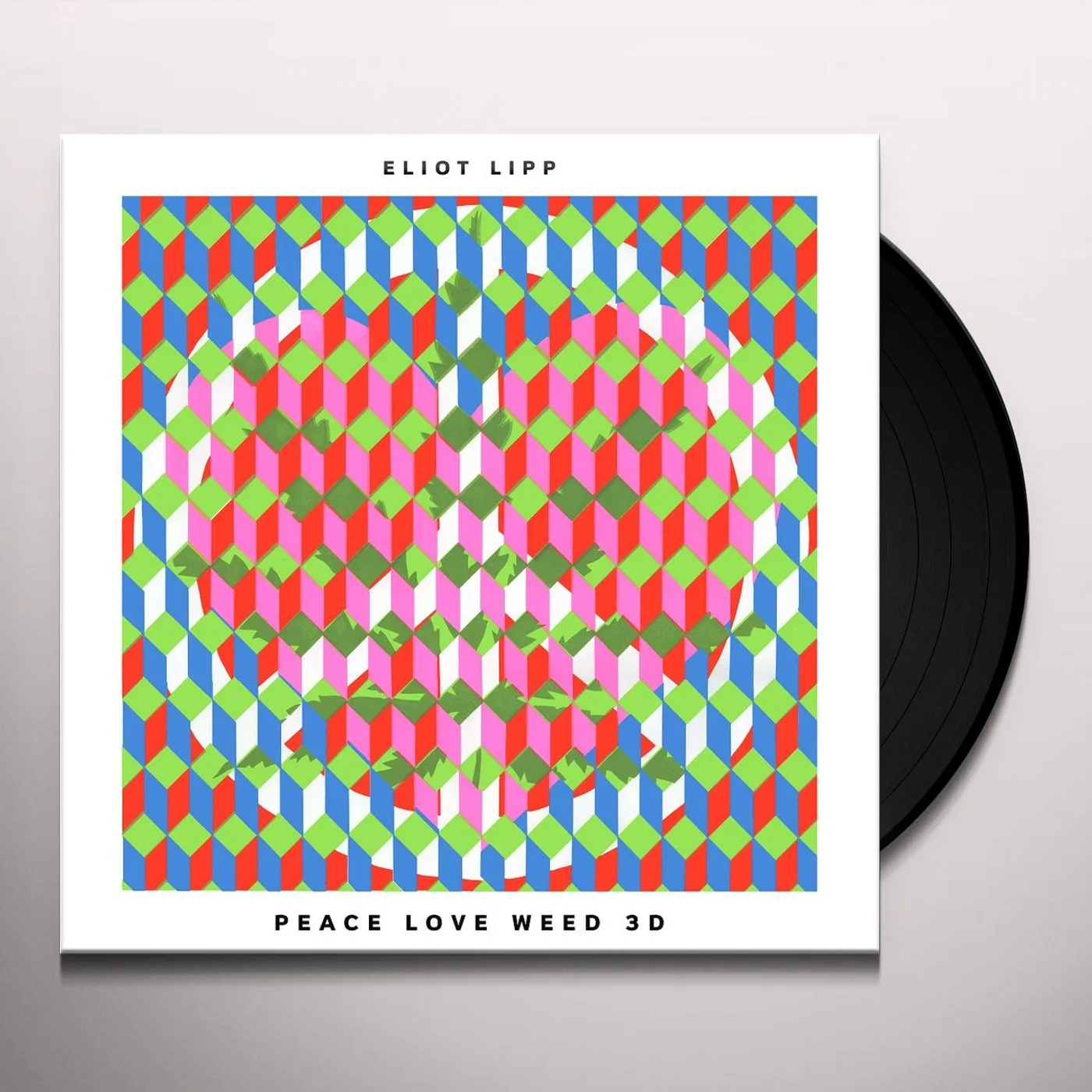 Eliot Lipp PEACE LOVE WEED 3D Vinyl Record