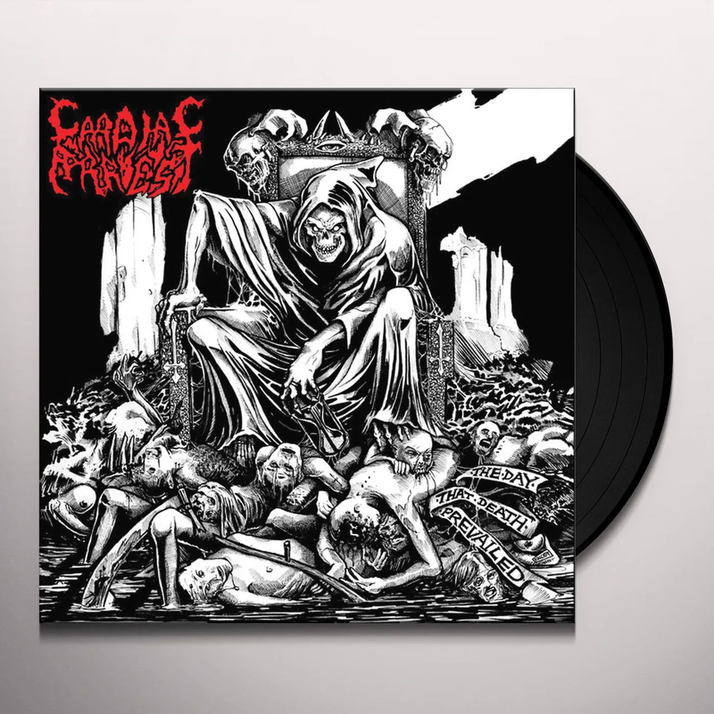 Cardiac Arrest DAY THAT DEATH PREVAILED Vinyl Record