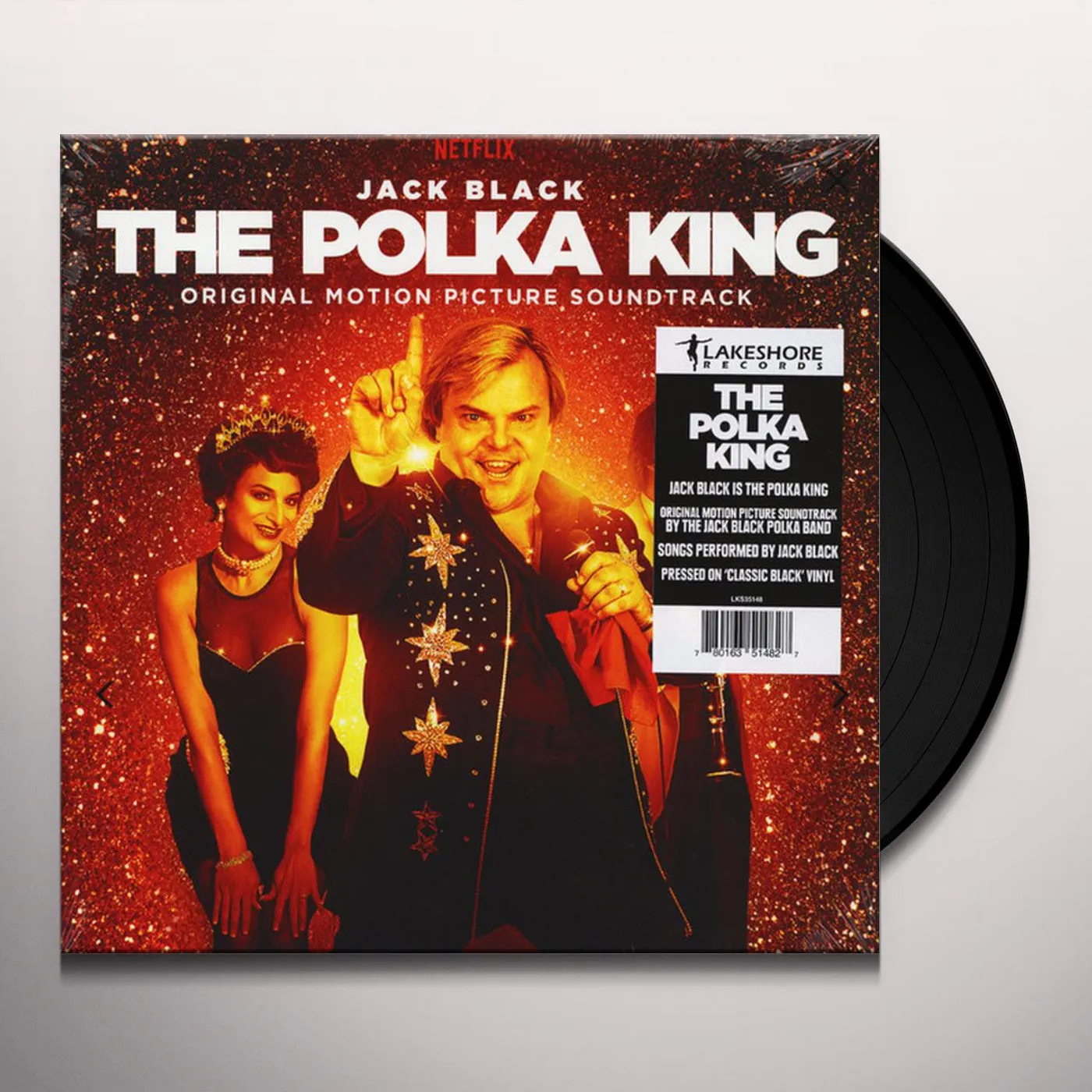 Jack Black POLKA KING Original Soundtrack Vinyl Record