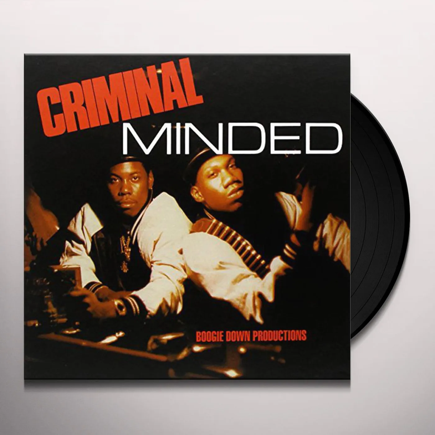 Boogie Down Productions Criminal Minded Vinyl Record