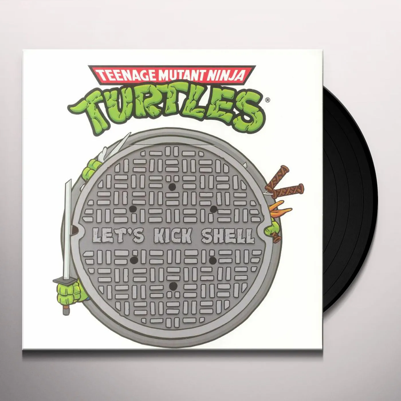 Teenage Mutant Ninja Turtles LET'S KICK SHELL - Original Soundtrack Vinyl Record