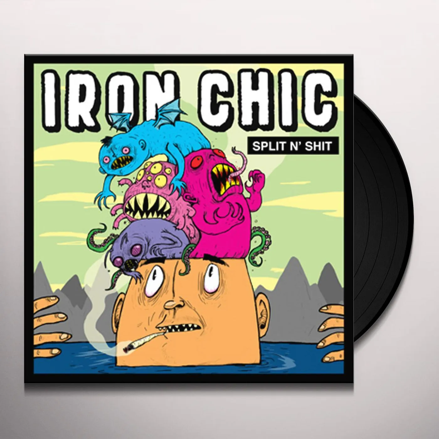 Iron Chic Split N' Shit Vinyl Record
