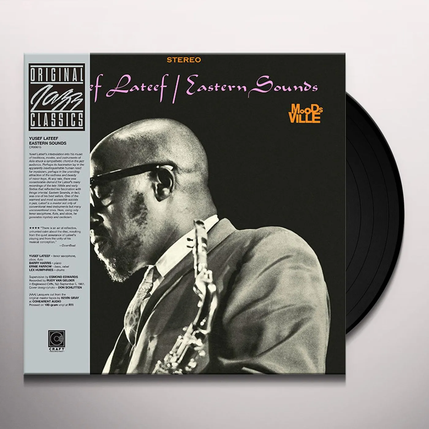 Yusef Lateef Eastern Sounds (Original Jazz Classics Series) Vinyl Record