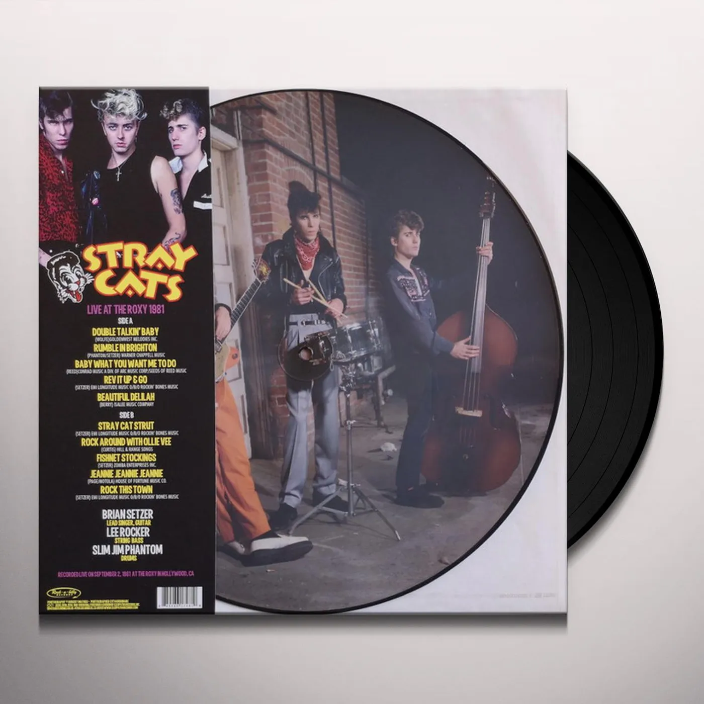 Stray Cats Live at the Roxy 1981 Vinyl Record