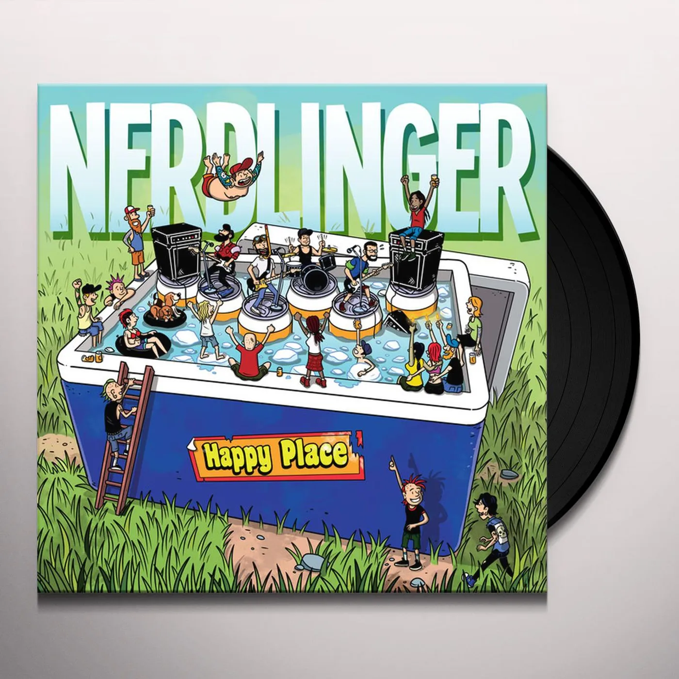 Nerdlinger Happy Place Vinyl Record