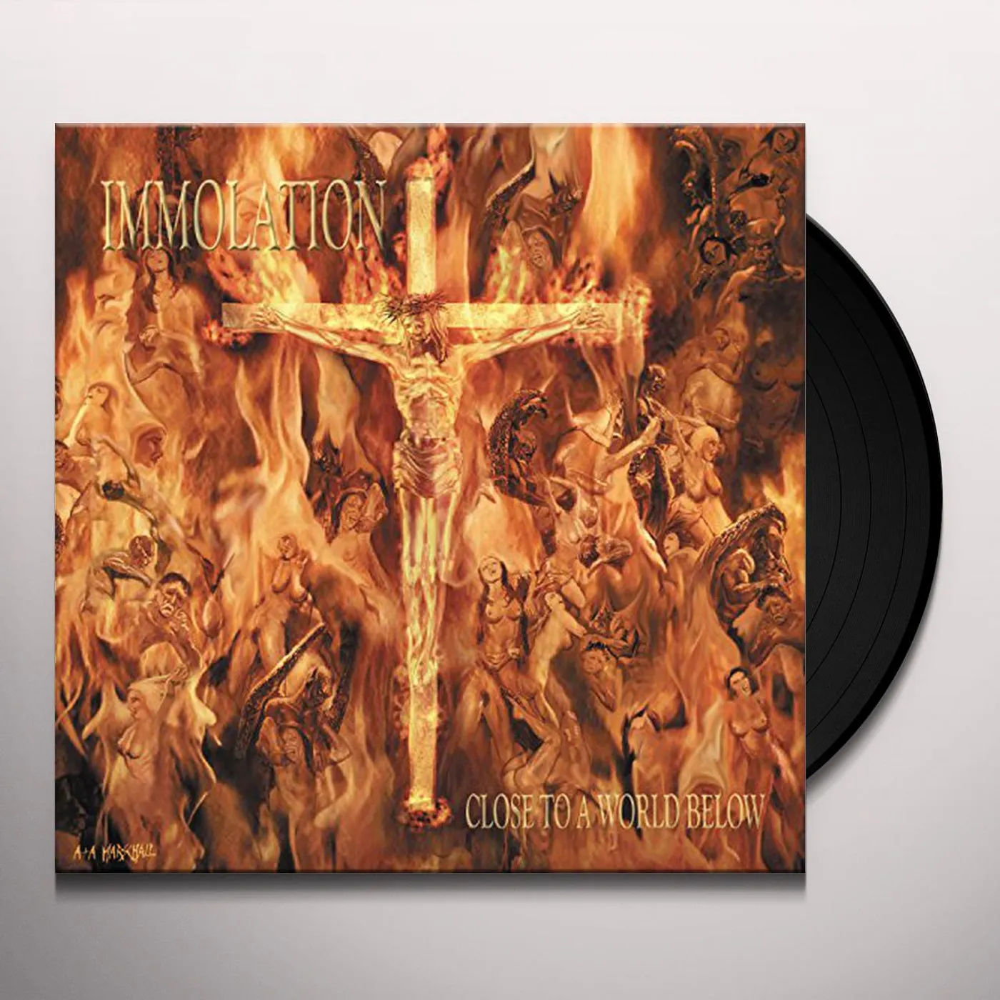 Immolation Close to a World Below Vinyl Record