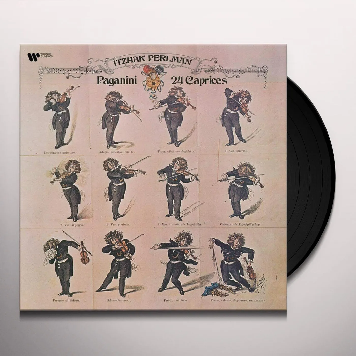 Itzhak Perlman Paganini: 24 Caprices Vinyl Record