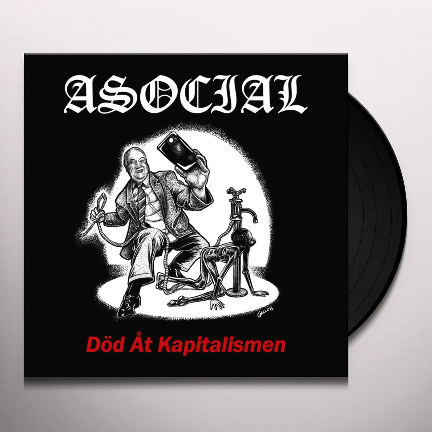 Asocial DOD AT KAPITALISMEN Vinyl Record