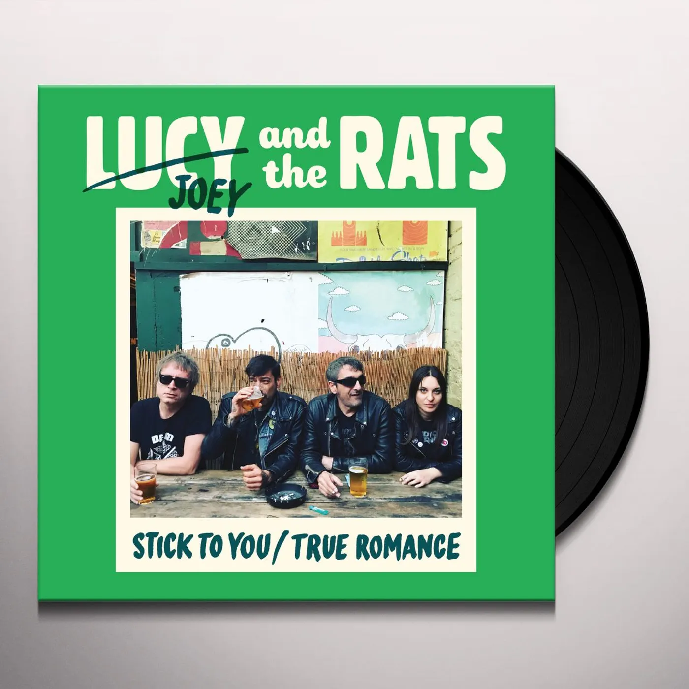 Lucy and the Rats STICK TO YOU / TRUE ROMANCE Vinyl Record
