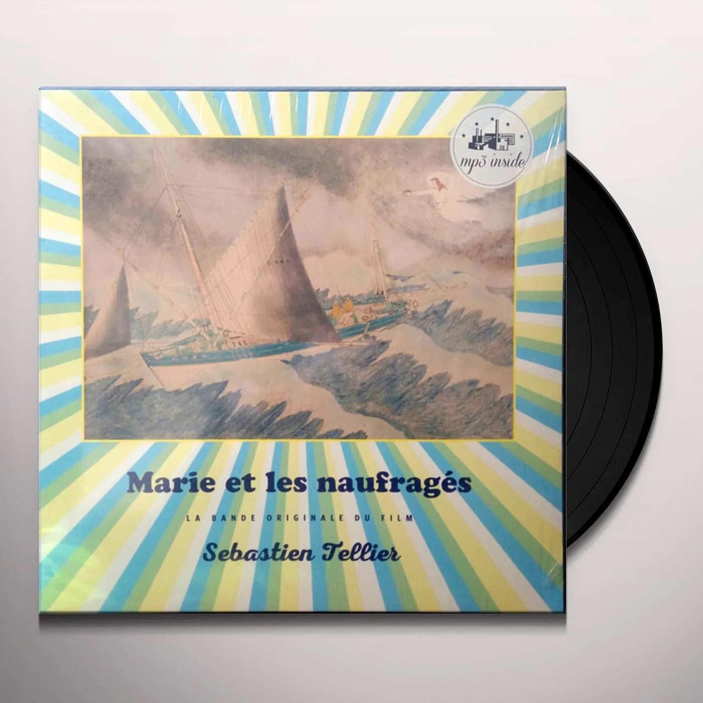 Sébastien Tellier MARIE ET LES NAUFRAGIS - Original Soundtrack Vinyl Record