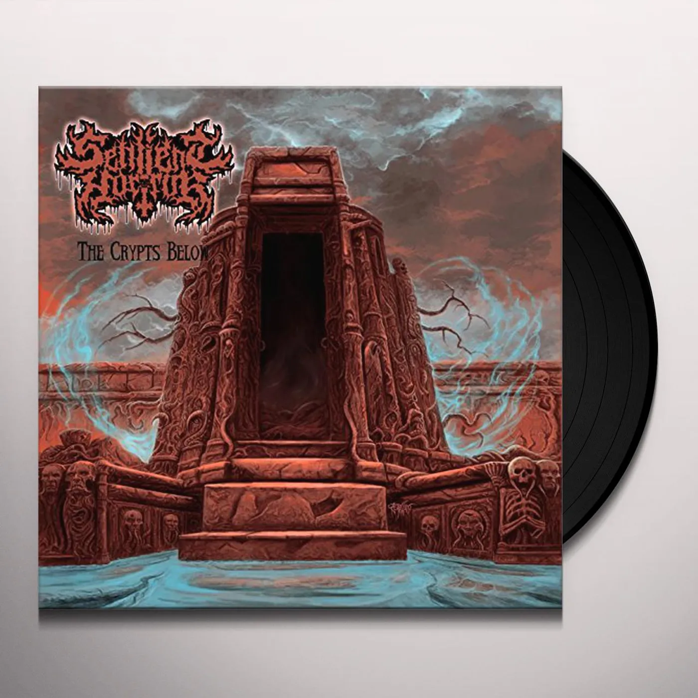 Sentient Horror CRYPTS BELOW Vinyl Record