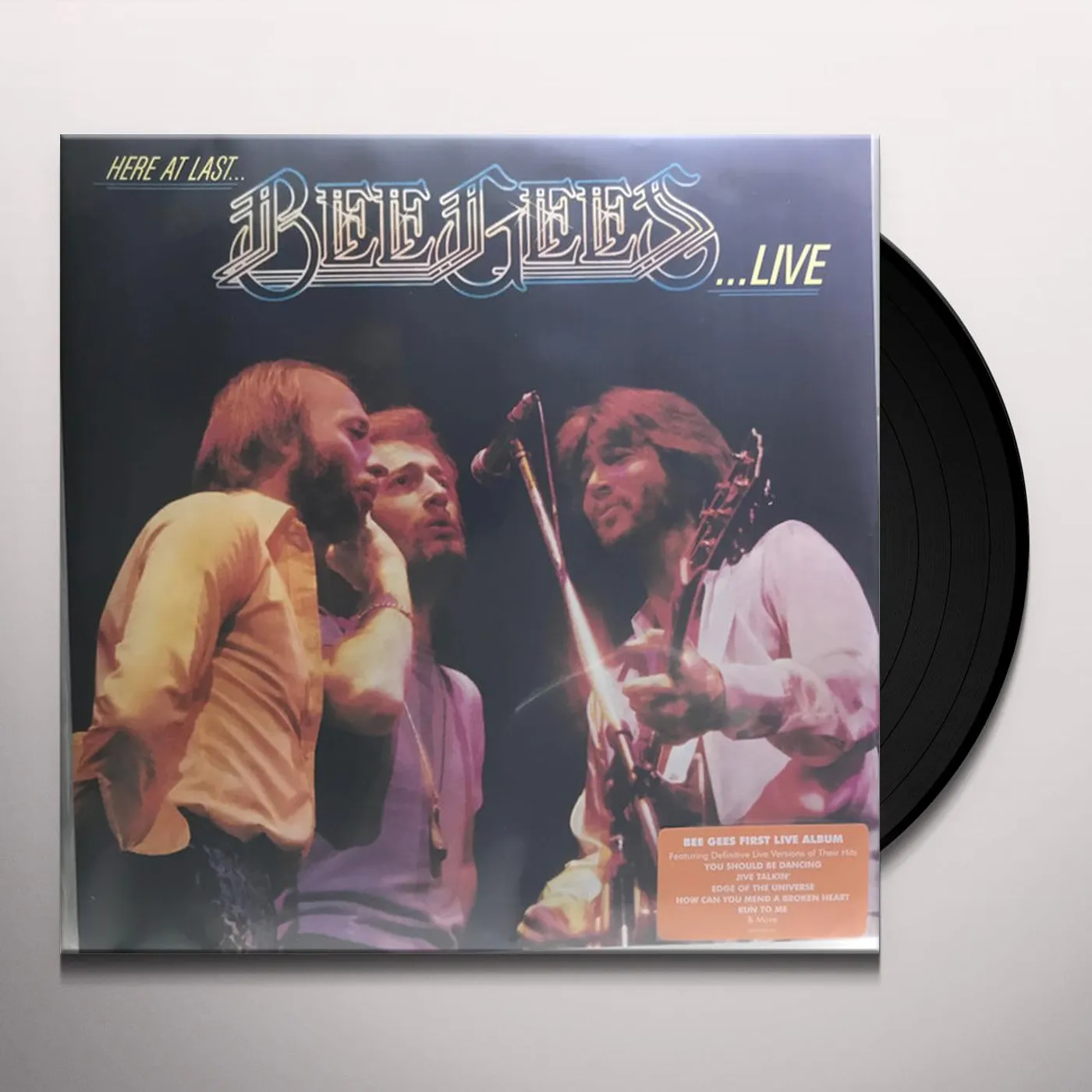 HERE AT LAST... BEE GEES LIVE (2LP) Vinyl Record