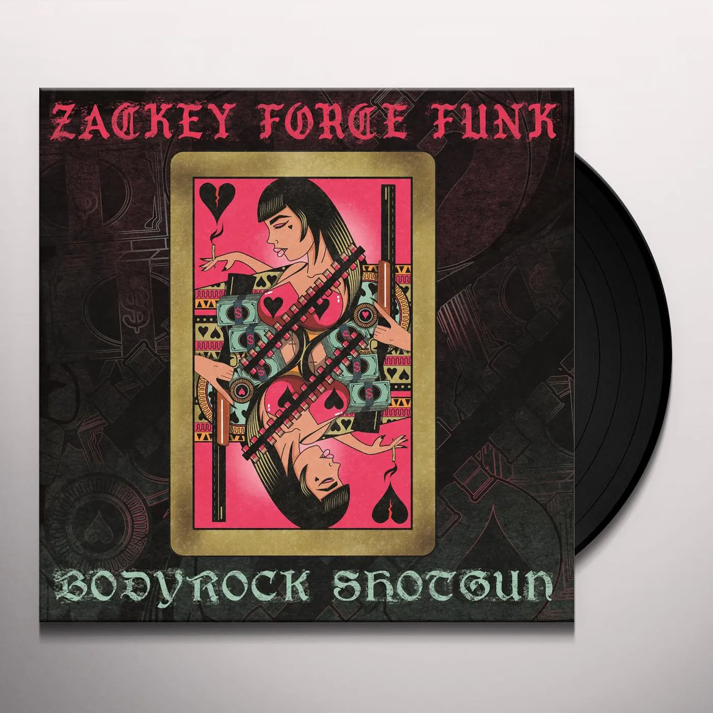 Zackey Force Funk Bodyrock Shotgun Vinyl Record