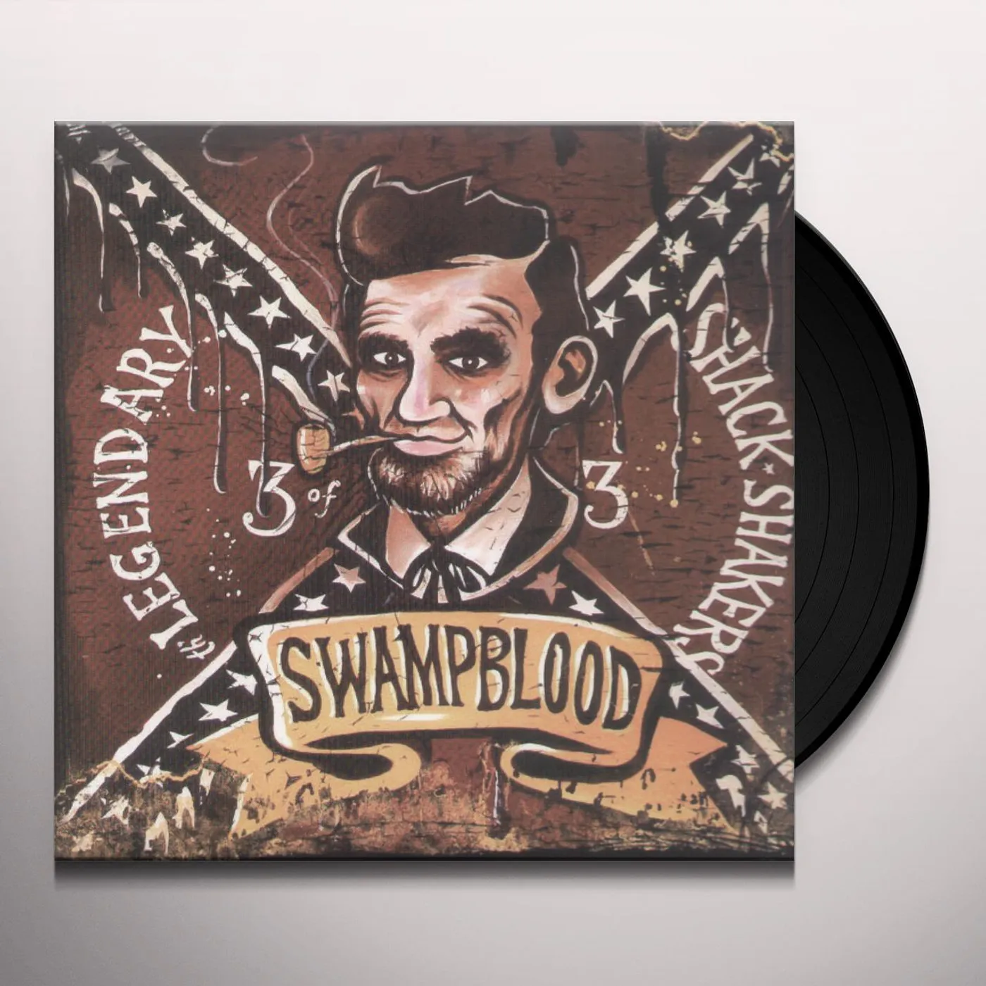 Legendary Shack Shakers Swampblood Vinyl Record
