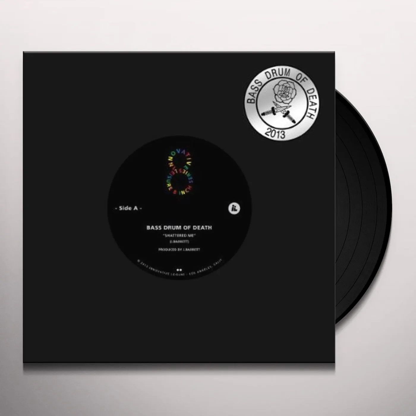 Bass Drum of Death SHATTERED ME B/W CRAWLING AFTER YOU Vinyl Record