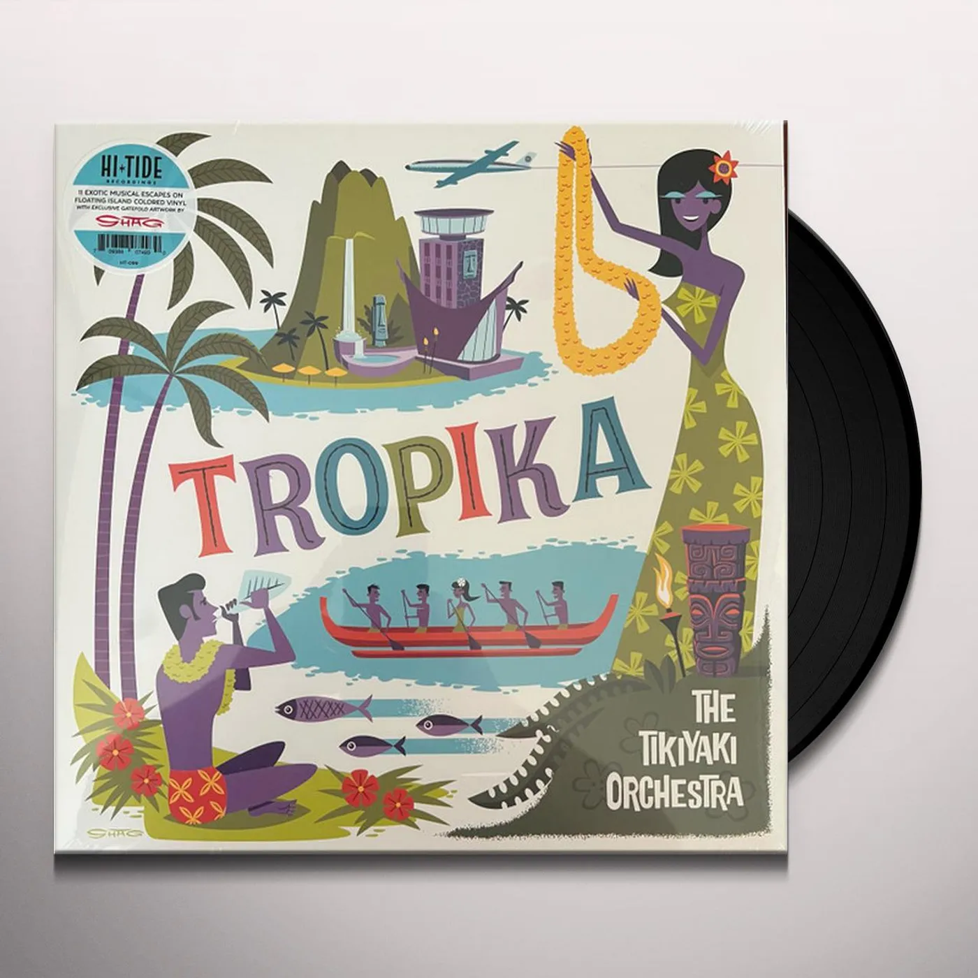 The Tikiyaki Orchestra "TROPIKA" Vinyl Record