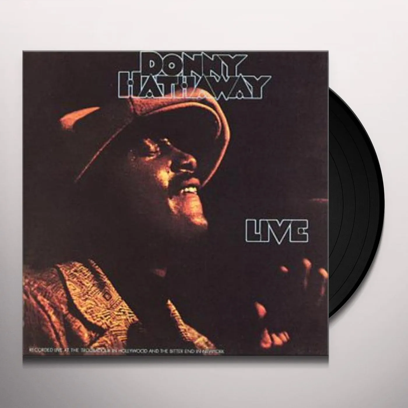 DONNY HATHAWAY LIVE Vinyl Record