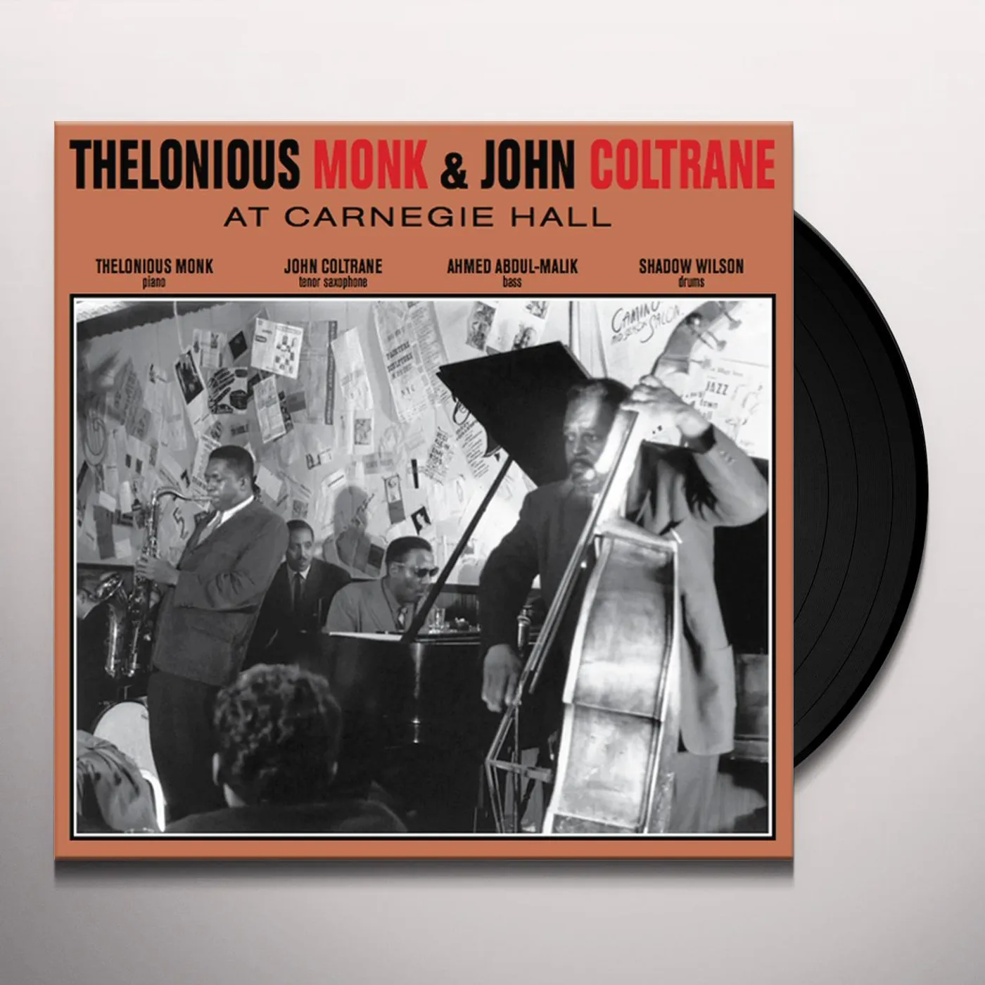 Thelonious Monk & John Coltrane AT CARNEGIE HALL Vinyl Record