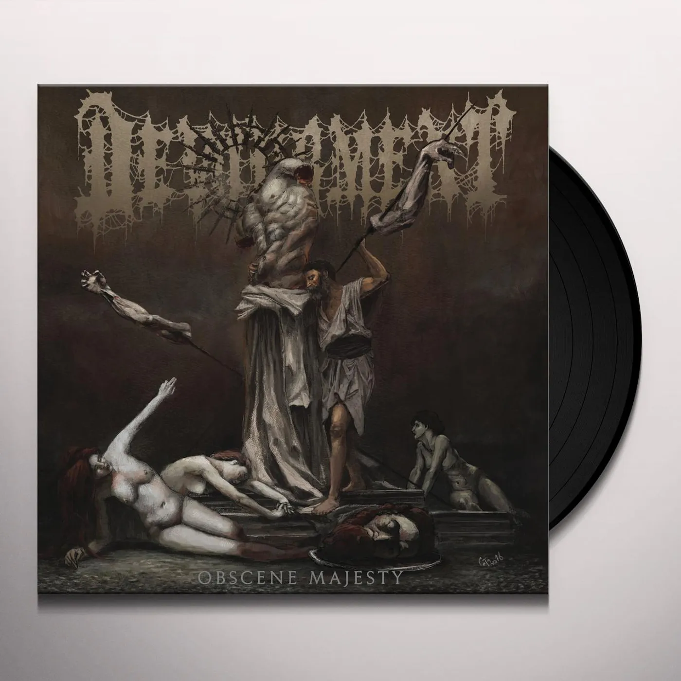 Devourment OBSCENE MAJESTY Vinyl Record