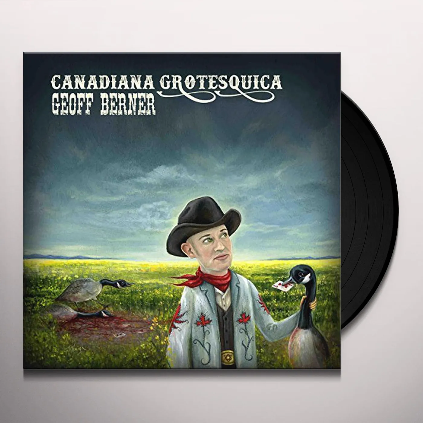 Geoff Berner Canadiana Grotesquica Vinyl Record