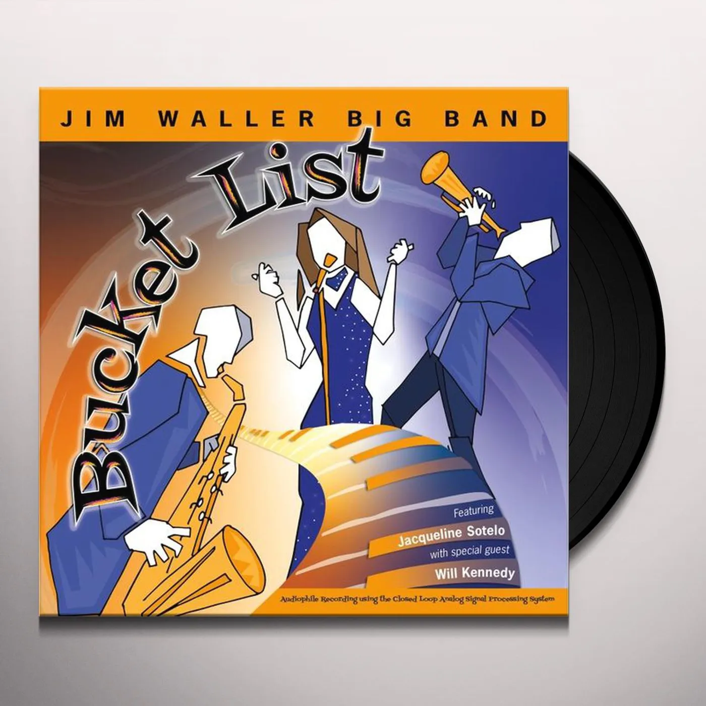 Jim Waller Big Band Bucket List Vinyl Record