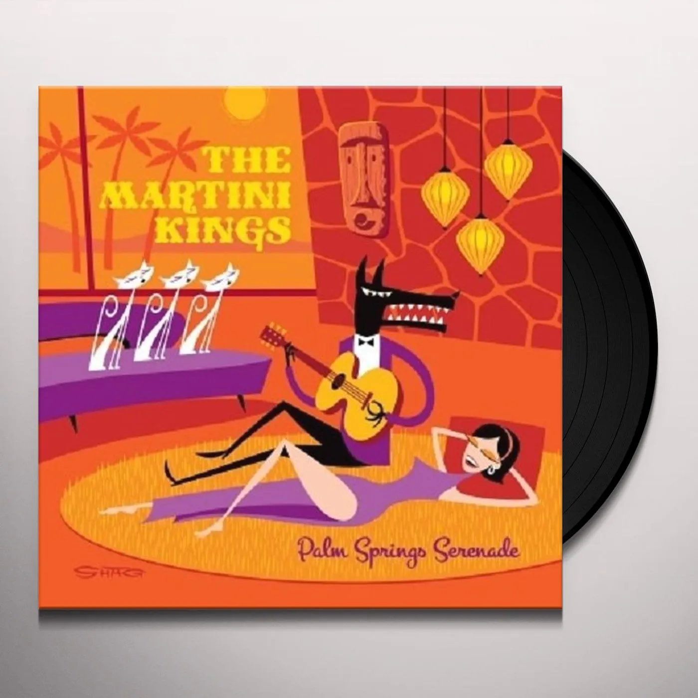Martini Kings PALM SPRINGS SERENADE Vinyl Record