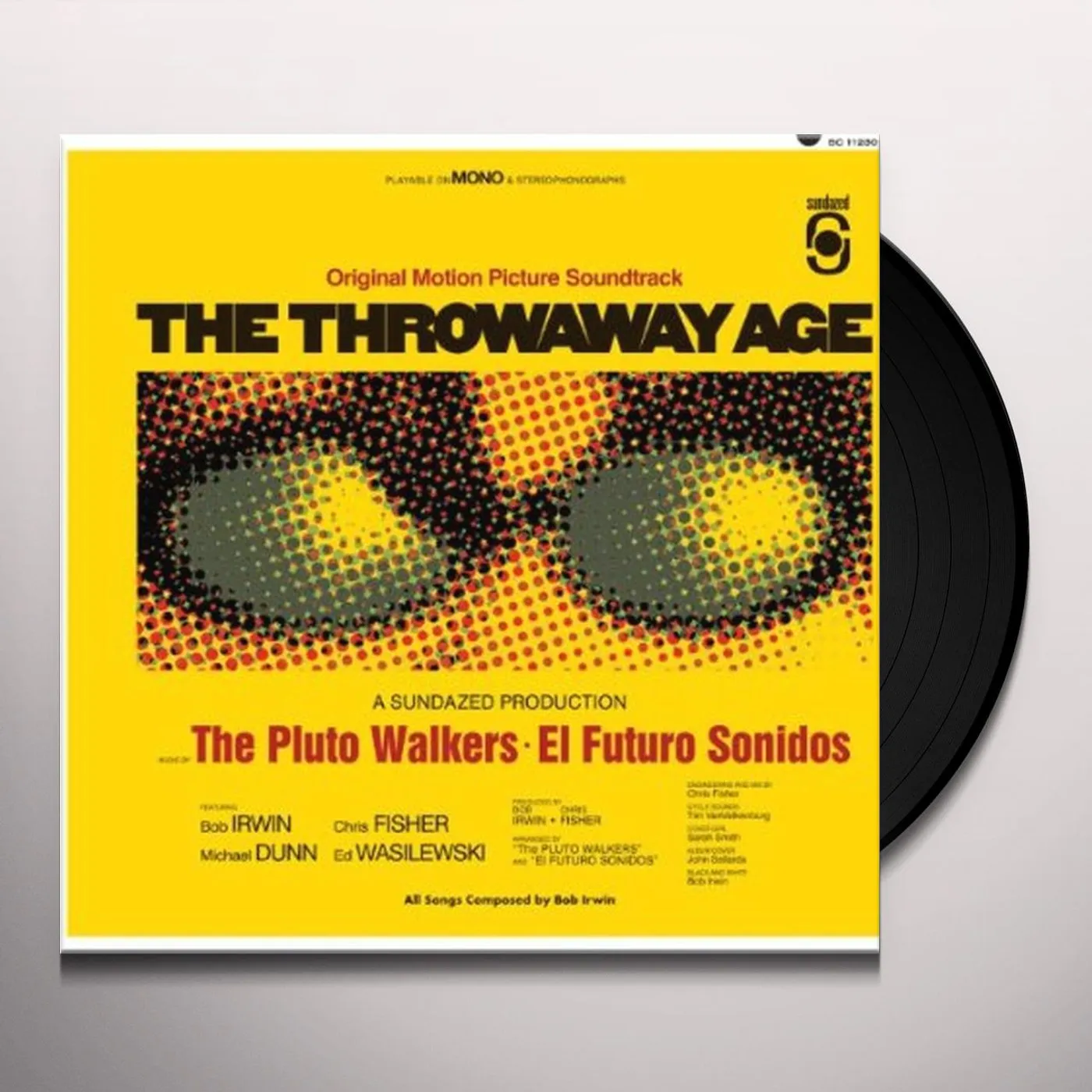 Bob Irwin and the Pluto Walkers THROWAWAY AGE Vinyl Record