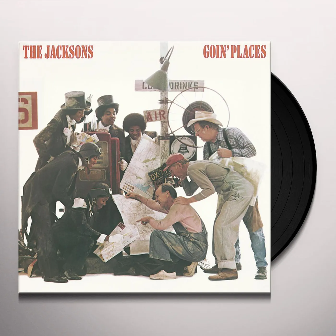 The Jacksons GOIN PLACES (150G) Vinyl Record