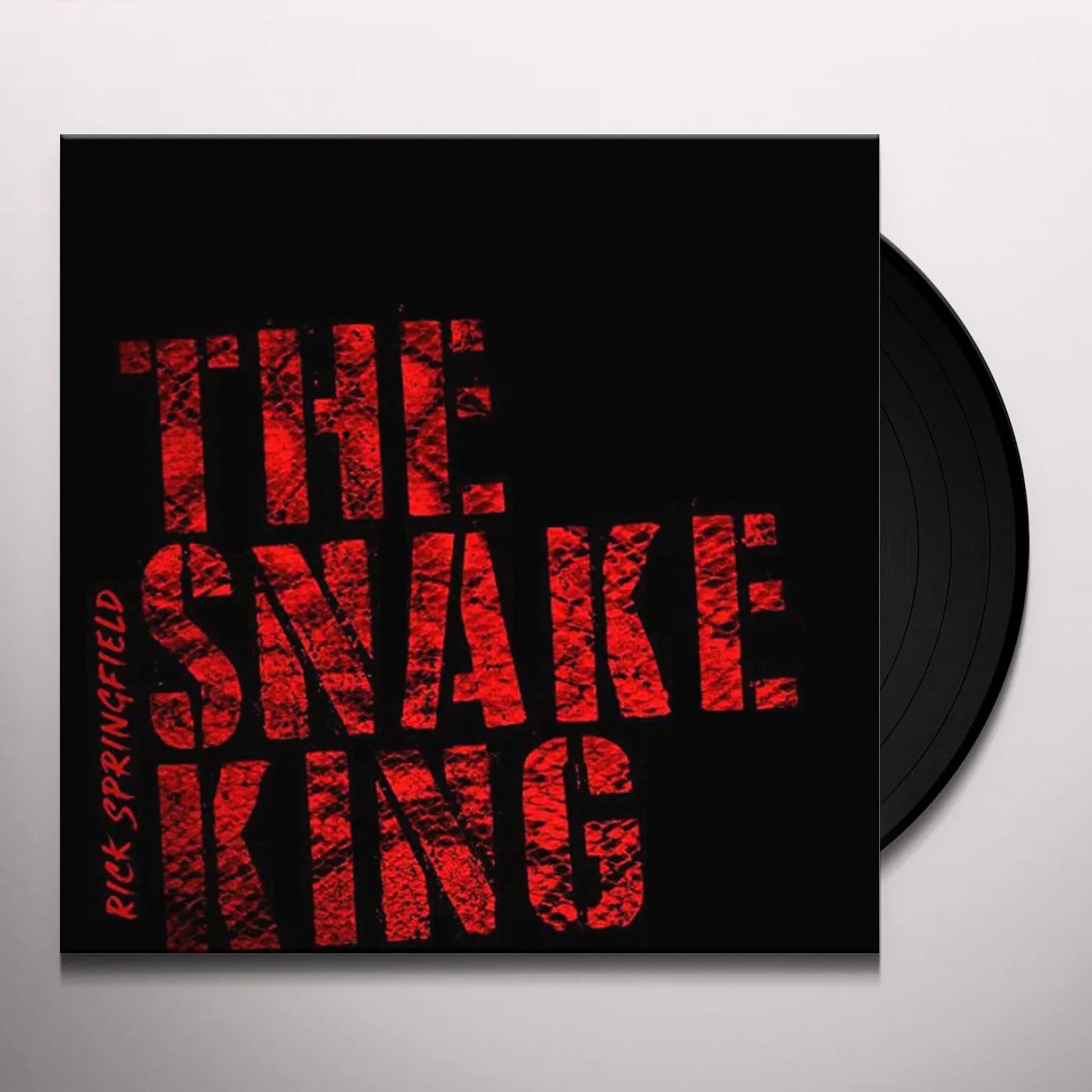 Rick Springfield SNAKE KING Vinyl Record